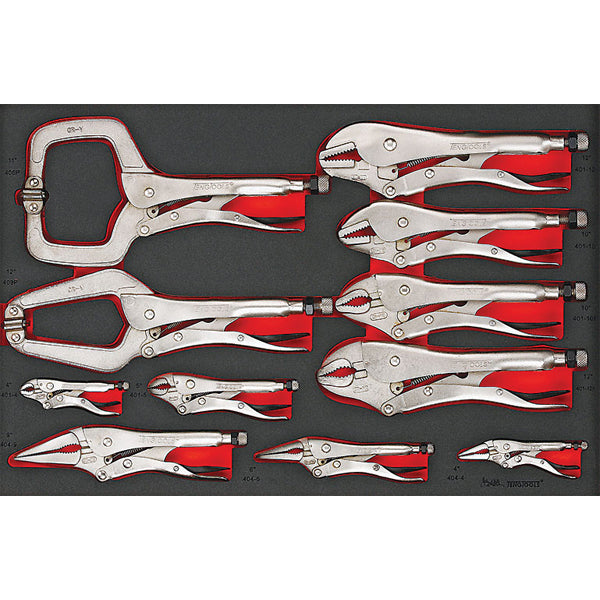 Teng 11pc Power Grip Plier Set EVA