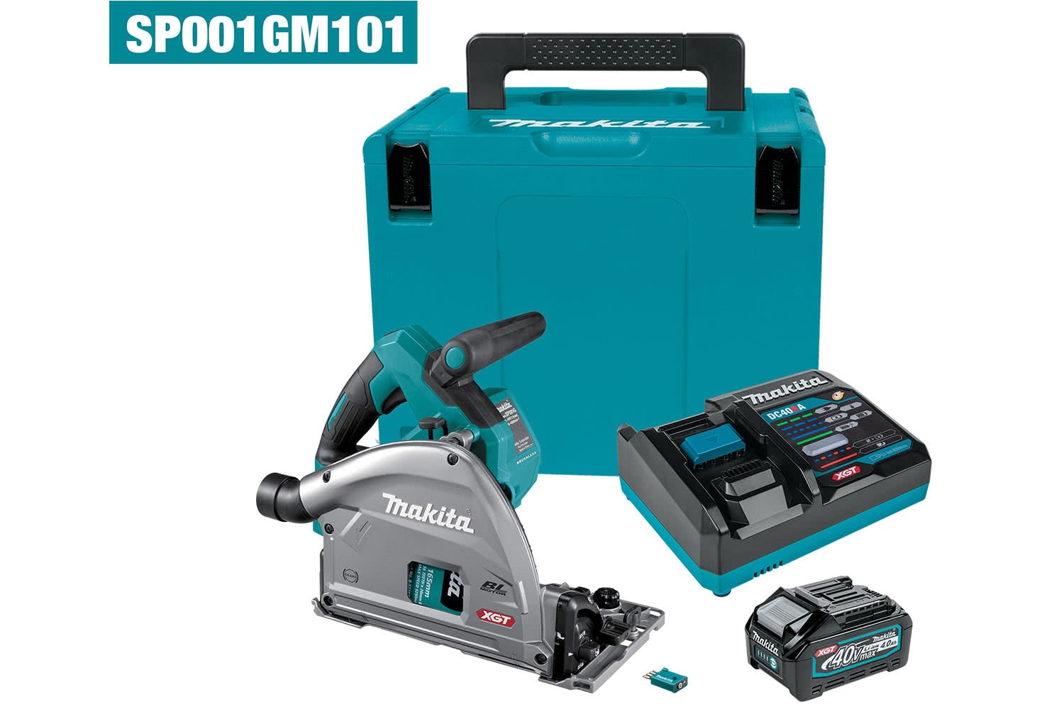 Makita XGT 165mm PLUNGE CUT 1x4Ah,RA