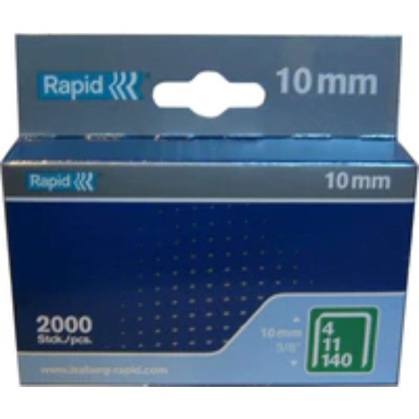 Staples For Guns Rapid 140/12 Pkt 2000 Pak