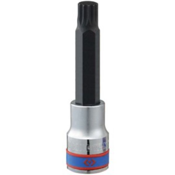 KING TONY 1/2DR M14x80MM SPLINE BIT socket HANG SELL DISPLAY