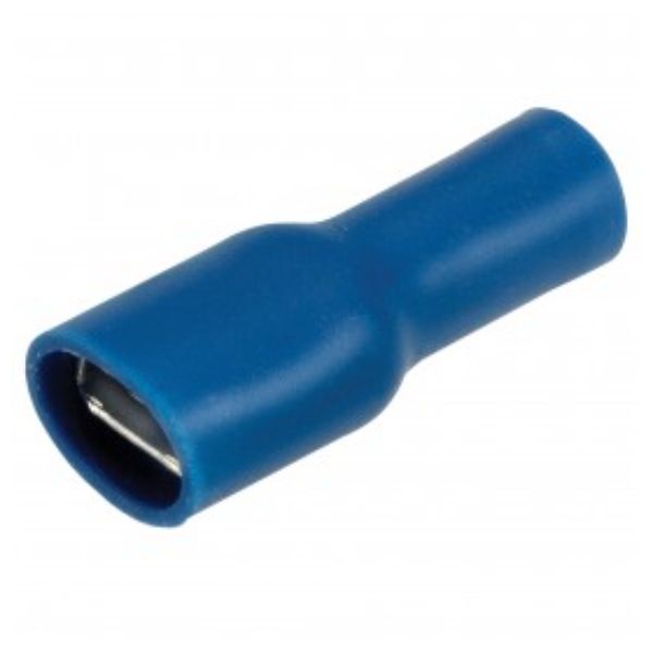 NARVA FEMALE BLADE TERMINAL BLUE 6.3mm PK100