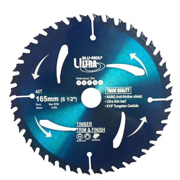 BLUMOL ULTRA CIRCULAR SAW 165 X 40T