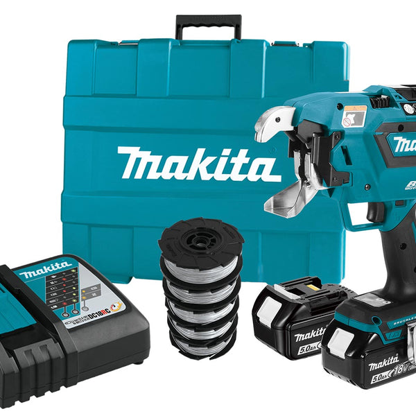 Makita 18V Bl Rebar Tier W/Coil 5Ah