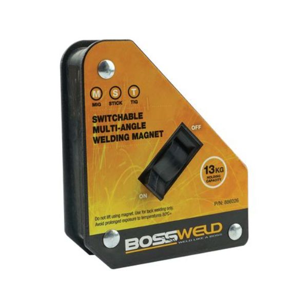 Welding Acc Bossweld 13Kg 2 Angle Magnet