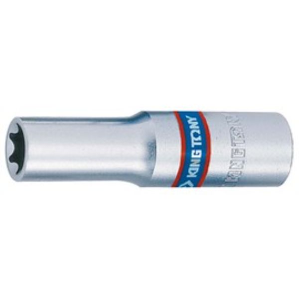KING TONY 3/8 DR STAR SOCKET LONG E5 HANG SELL DISPLAY