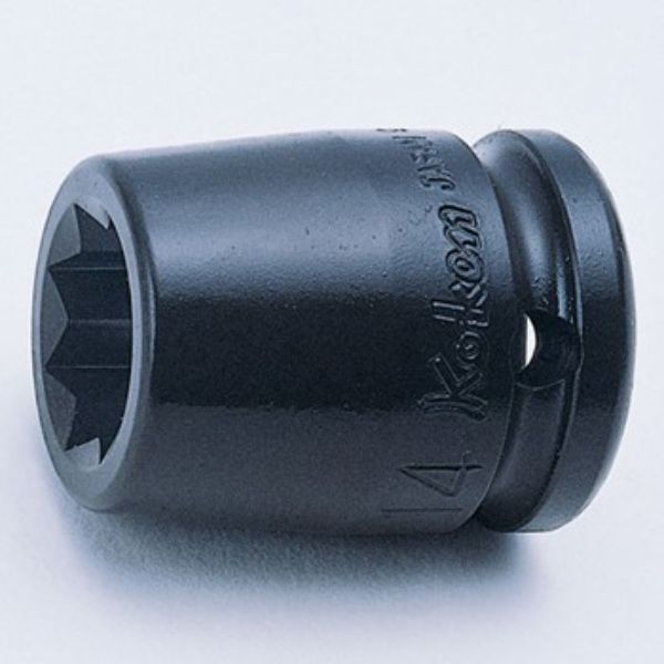 Koken 14415M 8pt Impact Socket 1/2IN Dr 15mm Double Square