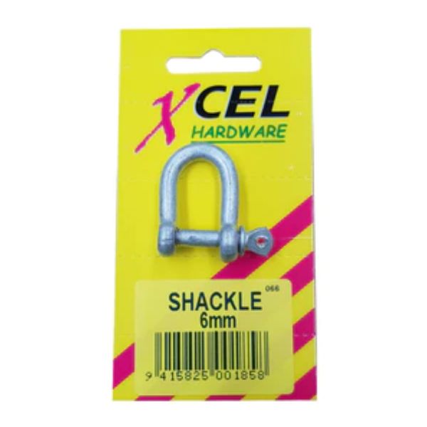 Shackles D. Galv 6mm -1- 6mm -1-