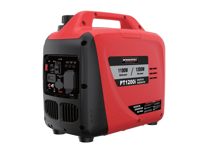 Powertec PT1200i Silenced Inverter Generator