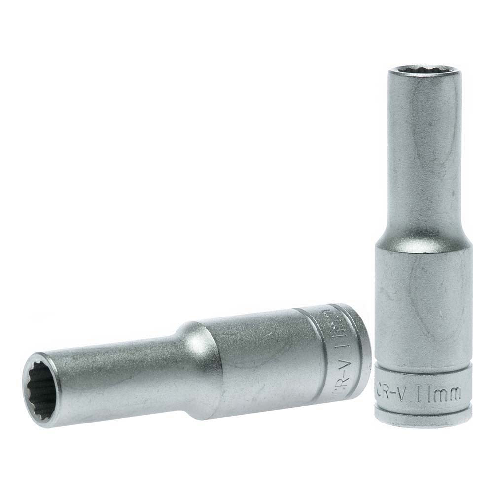 Teng 1/2in Dr. Deep Socket 11mm 12Pnt