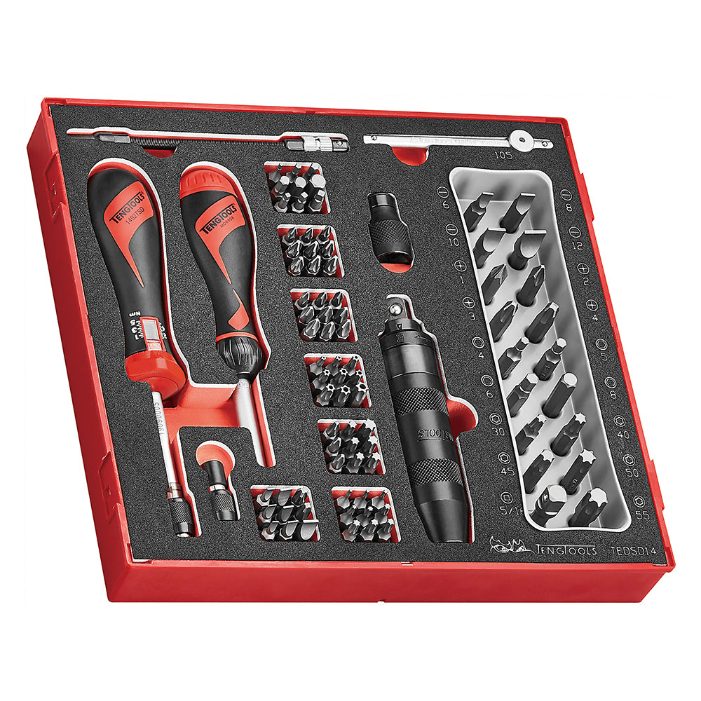 Teng 95pc Torque Screwdriver Set 1-5Nm EVA - TED-Tray