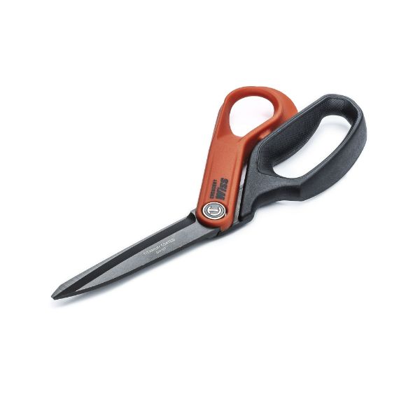 10 INCH TITANIUM COATED OFFSET RIGHT HAND TRADESMAN SHEARS