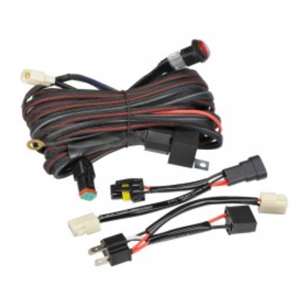 PLUG AND PLAY DRIVING LIGHT WIRING HARNESS