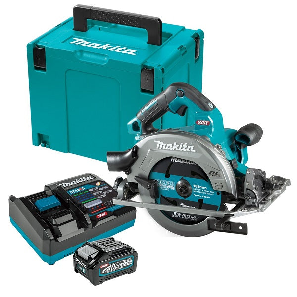 MAKITA XGT RAIL CIRC SAW KIT 185MM 1x4Ah