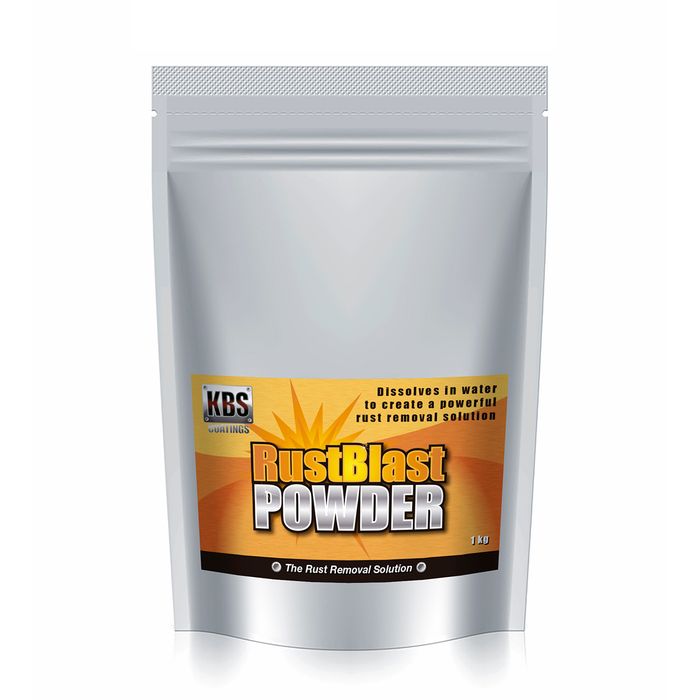 KBS RUSTBLAST WATER BASED RUST REMOVER POWDER 1KG