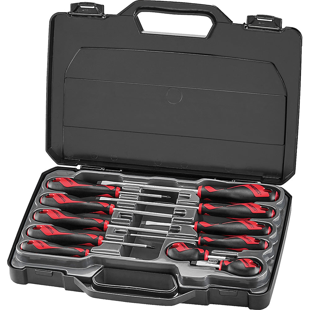 Teng 11pc Screwdriver Set - Flat | Phillips | Pozi