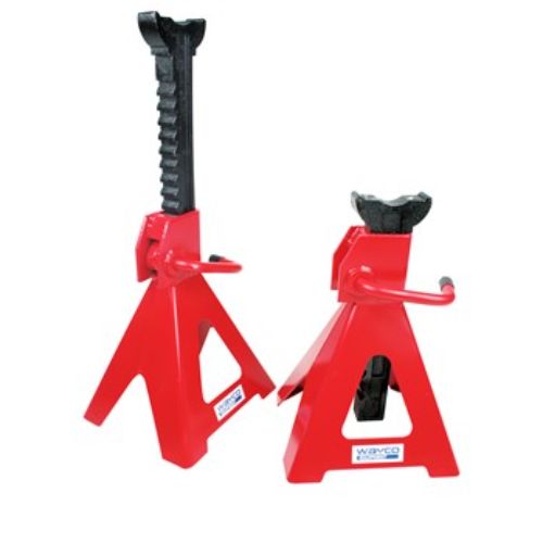 Wayco Axle Stand 1Pr 12.0 Ton Min HT 460mm / Max HT 715mm