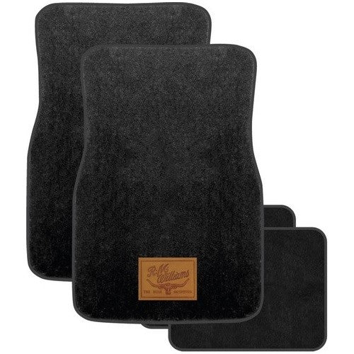 RMW CARPET MATS BLACK SET OF 4