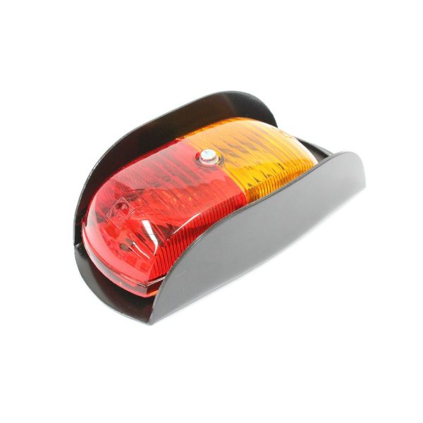 LED 12V MDL37 SIDE MARKER LAMP RED/AMBER