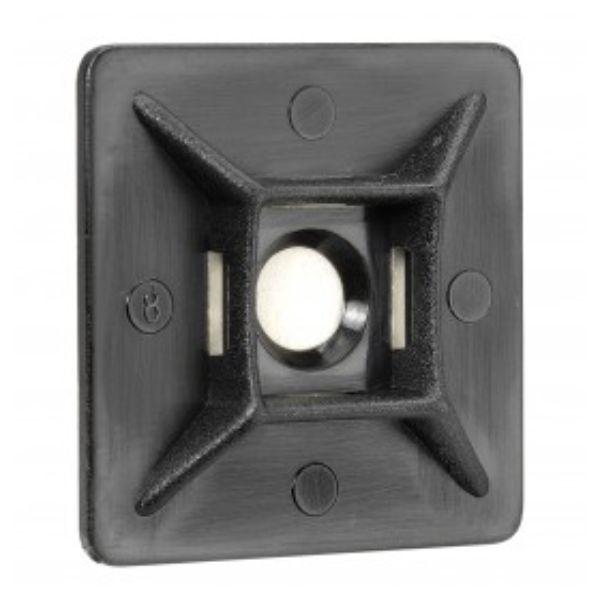 NARVA CABLE TIE MOUNTS BLK 28MM 100