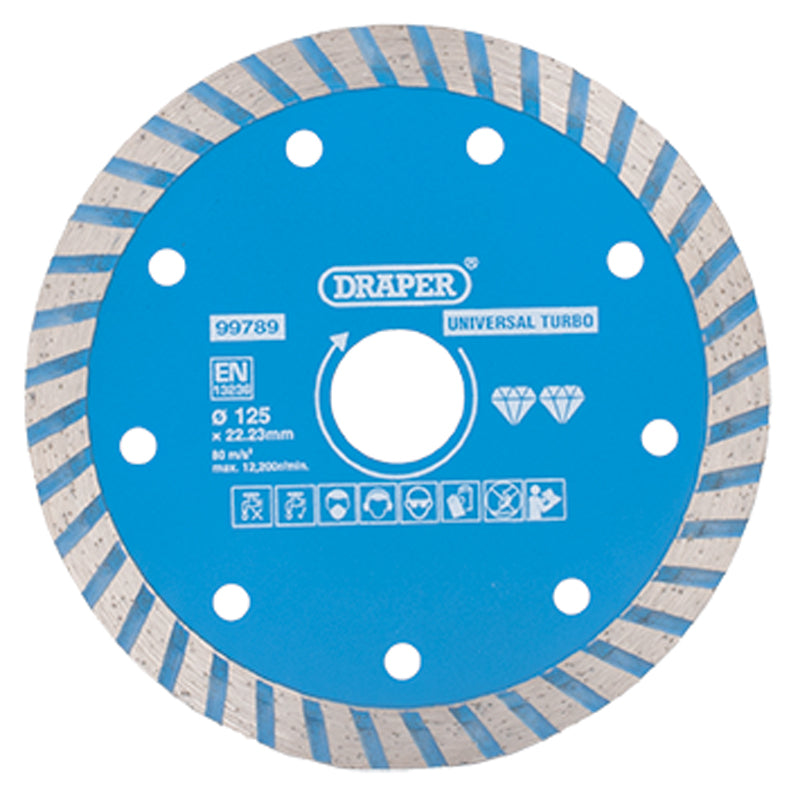 TURBO RIM DIAMOND BLADE - 125mm