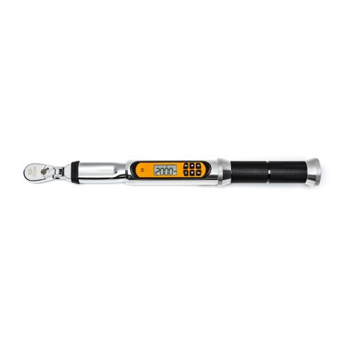 GEARWRENCH 1/4 INCH 120XP FLEX ELECTRONIC TORQUE WRENCH WITH ANGLE