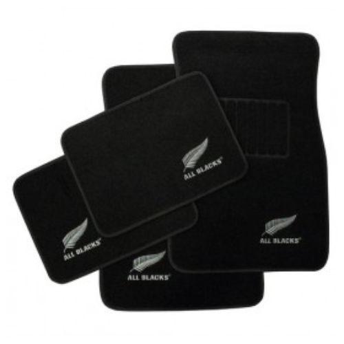 ALL BLACKS CARPET MAT SET