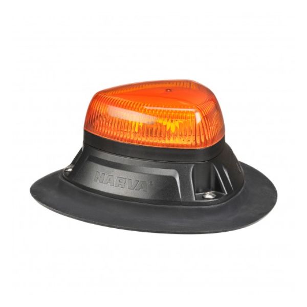 AEROTECH LOW PROFILE AMBER LED STROBE MAGNETIC MOUNT