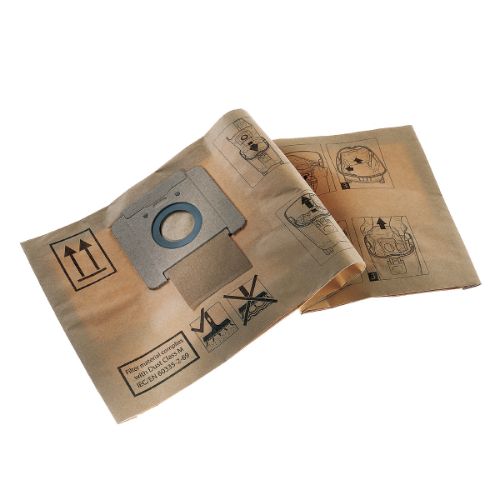 PAPER FILTER BAGS PKT OF 5 FOR ATTIX 560 - 45L