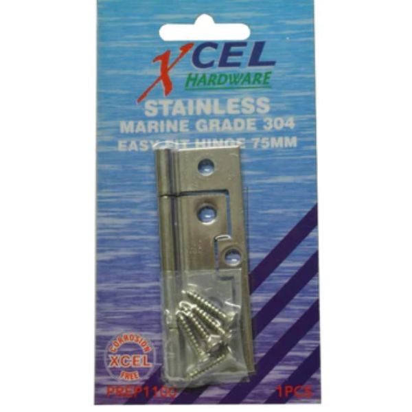 Hinge Flush 75mm Stainless Steel Ss304 -1-