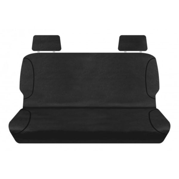 BLACK CANVAS REAR BENCH SEAT COVER - NAVARA 11/2017 ONWARD