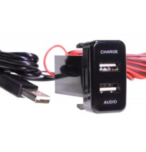 DUAL USB CHARGE/SYNC T/S VARIOUS HOLDEN & ISUZU