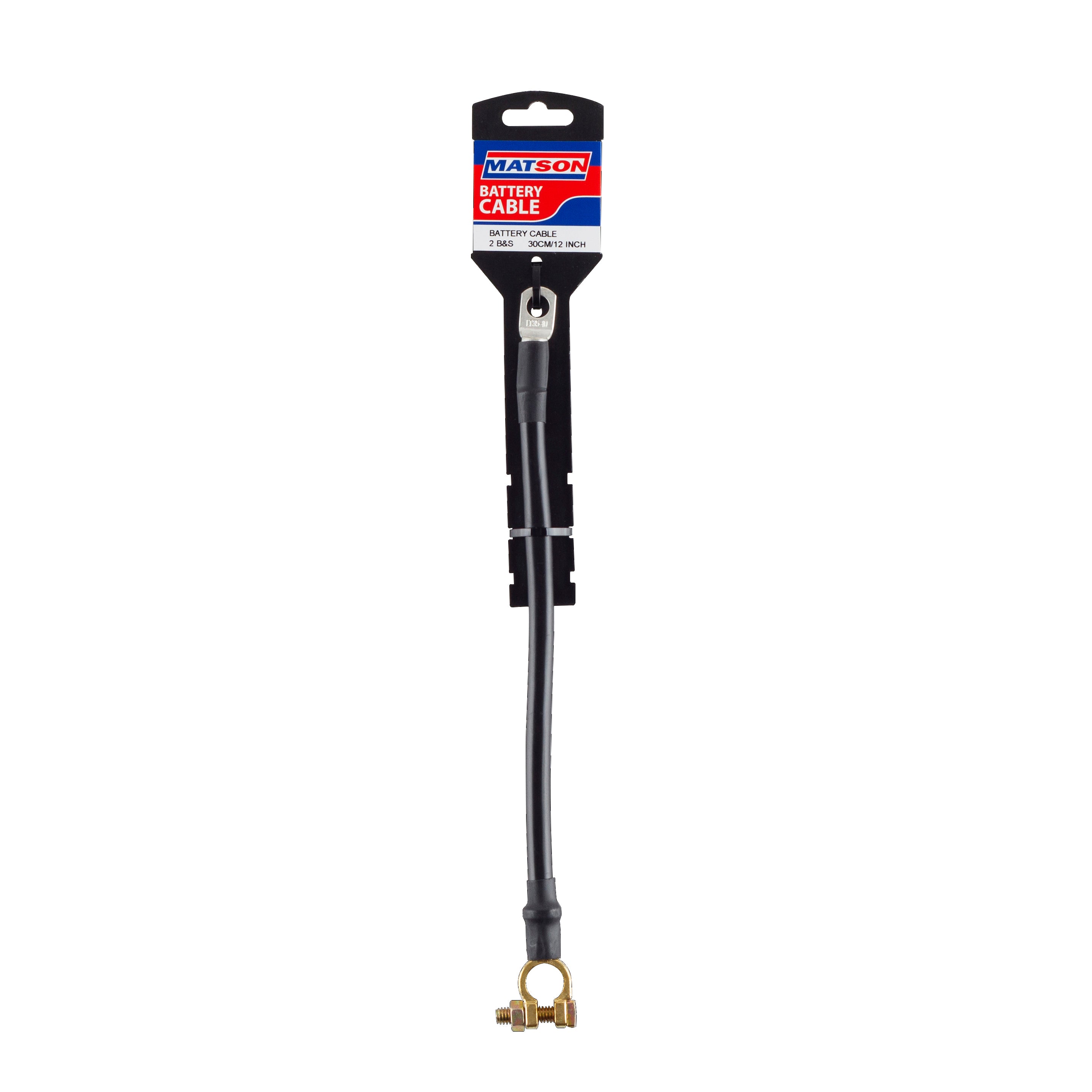 MATSON BATTERY CABLE 2 B&S 12 INCH 30 CM