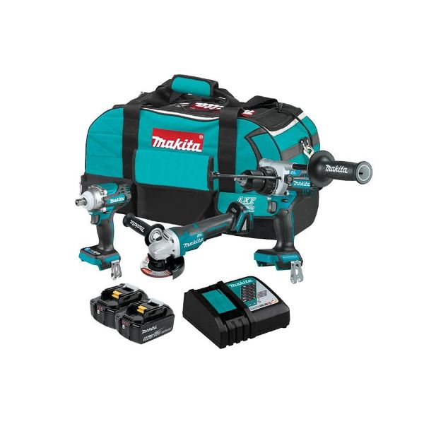 Makita 18V BL KIT 3pcs 5Ah - Drill / Grinder / Wrench