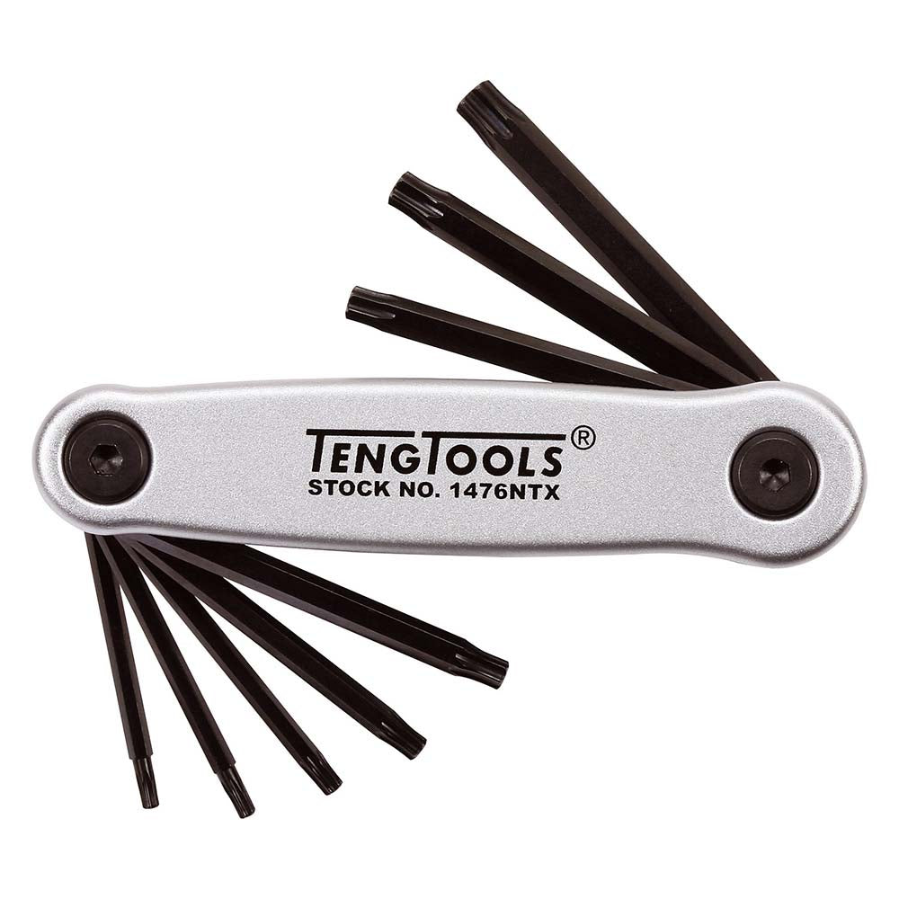 Teng 8pc Fold-Up TX Key Set - TX T9-T40