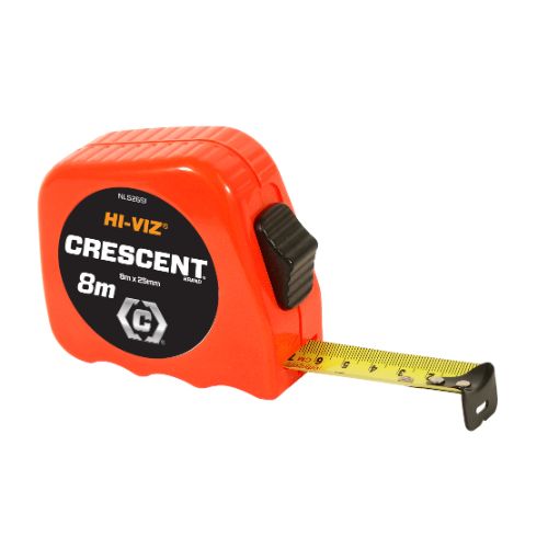 CRESCENT TAPE 8M X 25MM NL526SI