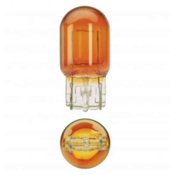 NARVA GLOBE 12V 21W T20 WEDGE AMBER PK10