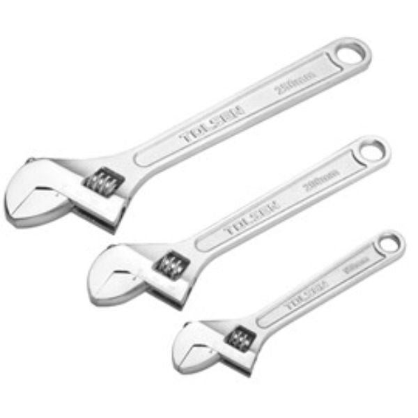 TOLSEN 3pcs Adjustable wrenches set