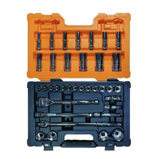 GEARWRENCH 36 PCE 1/2 INCH MET DEEP & STD SOCKET SET