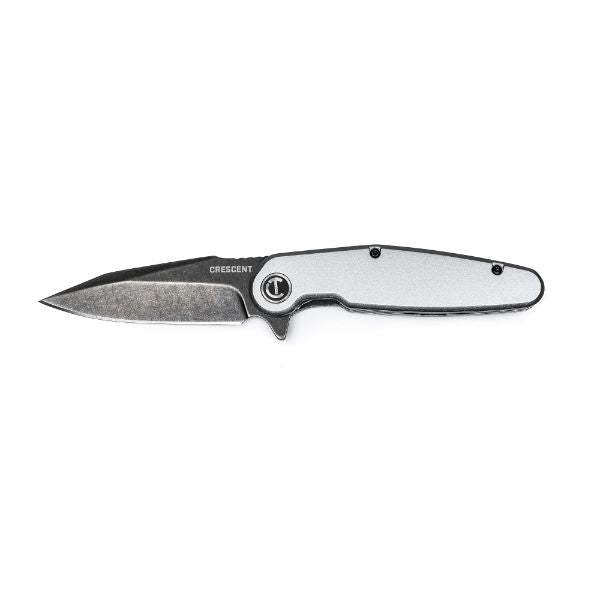 POCKET KNIFE,3-1/2 INCH ALUMINIUM HANDLE HARPOON POINT BLADE