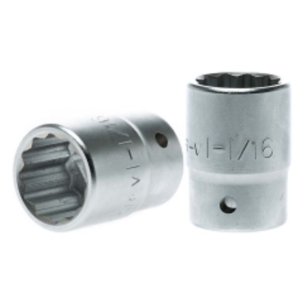 Teng 3/4in Dr. Socket 1-1/16in 12Pnt