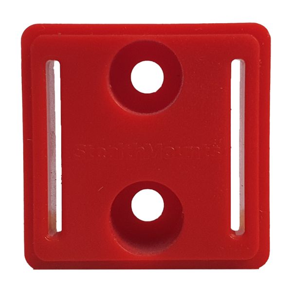 Red Tool Mount Space (12Mm) For Milawaukee M18 - 6 Pack