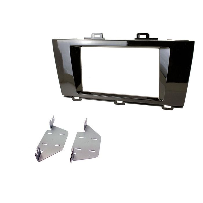 FITTING KIT SUBARU 2015 - 2019 DOUBLE DIN GLOSS BLACK 126MM KIT HEIGHT