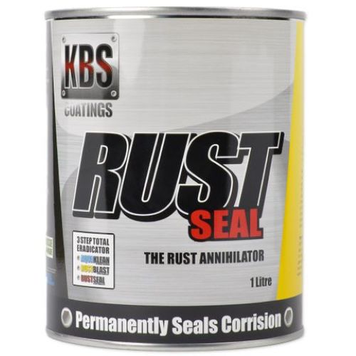 Kbs Rustseal Rust Preventive Coating Satin Black 1 Litre