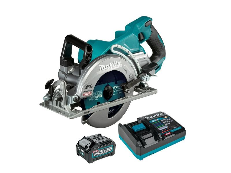 Makita XGT 185mm REAR CIRC SAW 1x4Ah