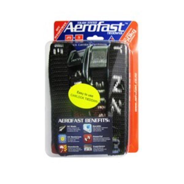 AEROFAST 25mm x 5m Twin Pack Camlock Tiedown 350kg BS