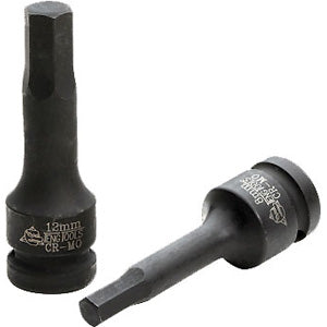 Teng 1/2in Dr. Hex Bit Impact Socket 17mm DIN