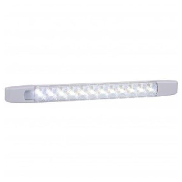 12V DUAL LED STRIP LAMP WHITE/AMBER