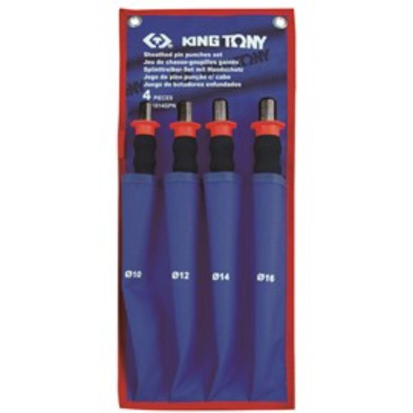 KING TONY 4PC PIN PUNCH SET 10-16