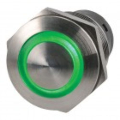 Narva Switch Off/On Push Button Led Green