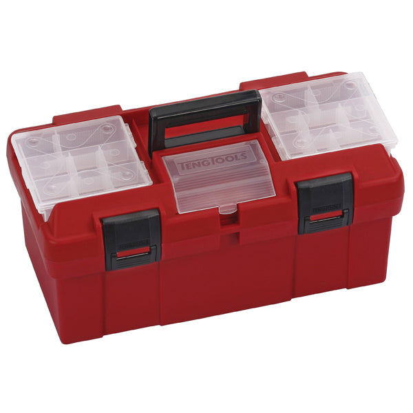 Teng 445mm Plastic Portable Tool Box w/Storage